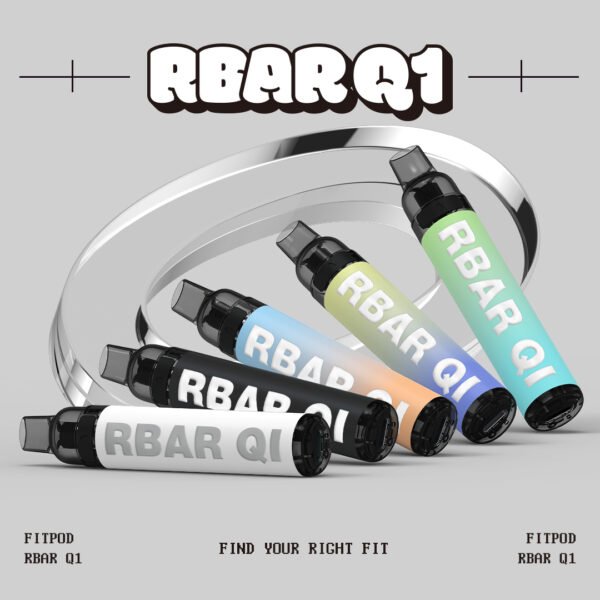 【果汁公園】FITPOD RBAR Q1 手感漆面 可重複注油一次性 ❀
