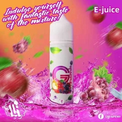 蘋果葡萄 LH VAPEMY系列 煙油 60ml (3-12mg)